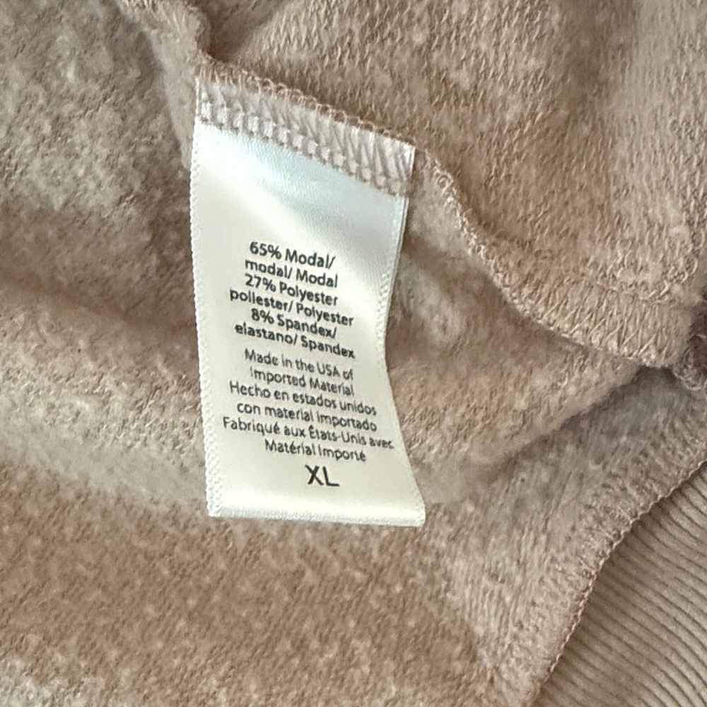 Beyond Yoga XL Women's Tan Long Sleeve Top - Picture 4 of 4